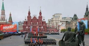 World Leaders Gather In Moscow For Victory Day Parade