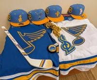 St. Louis Blues unveil new jerseys and throwback-inspired logo