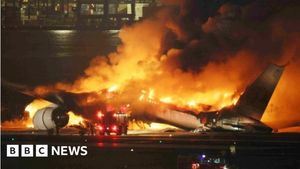 Massive Fire Destroys Homes In Tokyo's Meguro Ward