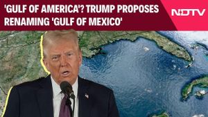 Trump Orders Gulf Of Mexico Renamed Gulf Of America