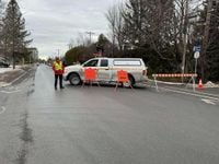 Rivière Saint-François : fermeture partielle du boulevard Allard - L'Express