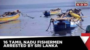 Sri Lankan Navy Detains Ten Tamil Nadu Fishermen