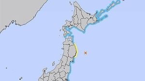 Strong Earthquake Shakes Northern Japan And Disrupts Trains