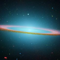 The Sombrero Galaxy in Infrared