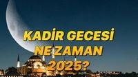 Kadir Gecesi ne zaman 2025, hangi gün? Kadir Gecesi Ramazanın kaçıncı günü? Bin aydan daha hayırlı Diyanet Kadir Gecesi 2025 tarihi ve önemi