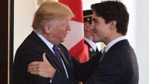 Trudeau And Trump Discuss Ukraine And Fentanyl Trade