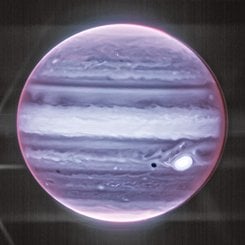 Jupiter and Ring in Infrared from Webb