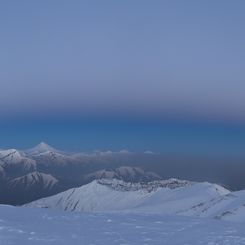  Earth Shadow over Damavand 