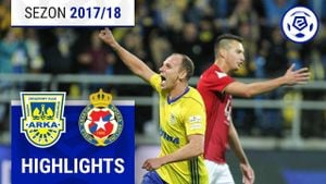 Dramatic Clash Between Arka Gdynia And Wisła Kraków Ends Even