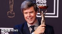 Booker Prize: David Szalay's Flesh wins 2025 fiction award