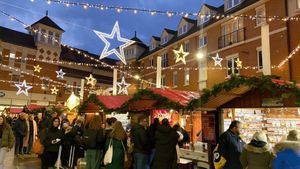 Canterbury Cathedral Celebrates Christmas Market Comeback