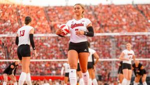 Nebraska Volleyball Advances By Defeated Dayton 3-1