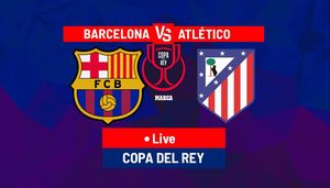 Barcelona Battles Atletico Madrid For Copa Del Rey Spot