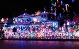 Experience The Magic Of Christmas Lights Displays Around The US