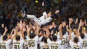 Hanshin Tigers Defeat Dodgers 3-0 In Exhibition