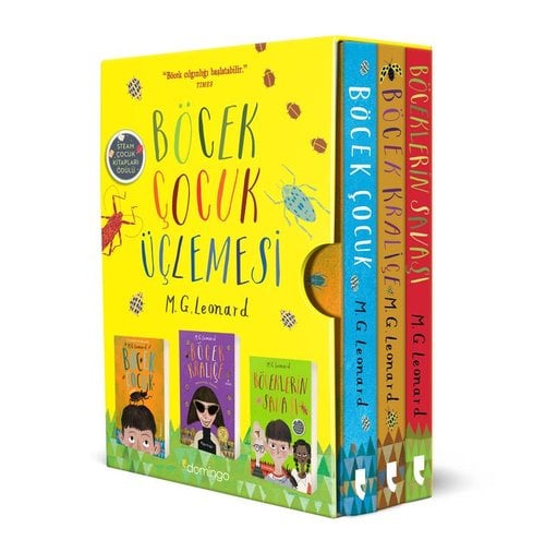 Böcek Çocuk Serisi (3 Kitap)