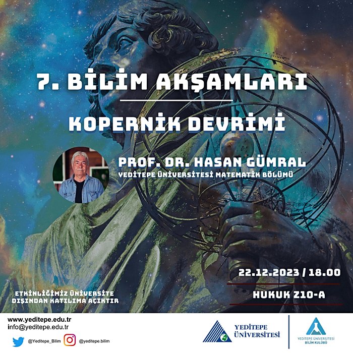 Kopernik Devrimi - Prof. Dr. Hasan Gümral (7. Bilim Akşamları)