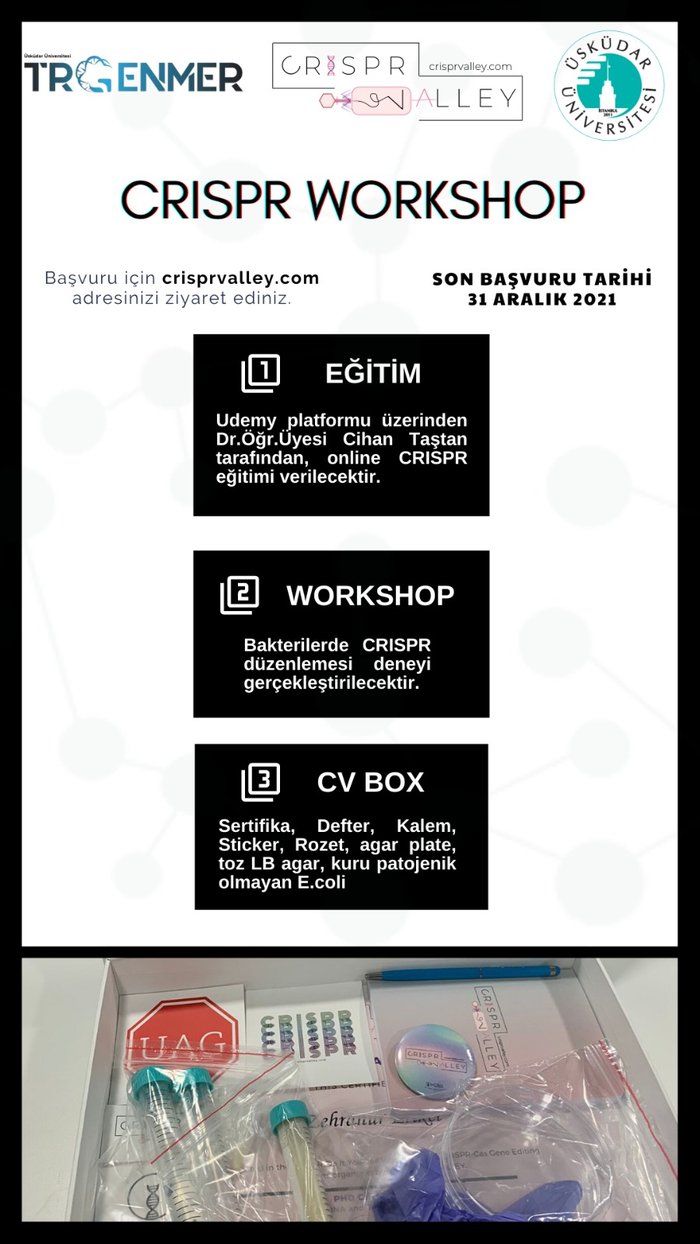 CRISPR Valley: Workshoplar ve Proje Danışmanlığı
