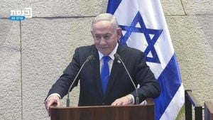 Trump Hailed As Peacemaker In Historic Knesset Visit