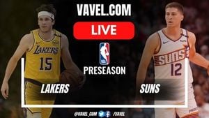 Phoenix Suns Dominate Lakers In Preseason Opener As Mark Williams Eyes Regular Season Return