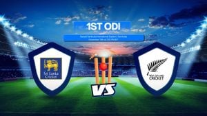 Sri Lanka Battles New Zealand In Exciting ODI Opener