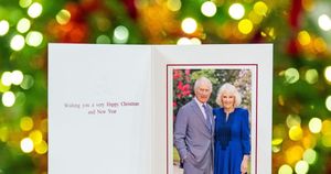 Royal Couple Shares Cheerful Christmas Card Image