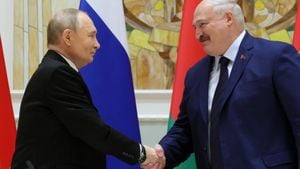 Putin And Lukashenko Sign Landmark Security Treaty