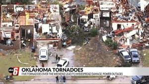 Oklahoma Tornadoes Cause Devastation And Community Resilience