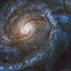  M100: A Grand Design Spiral Galaxy 