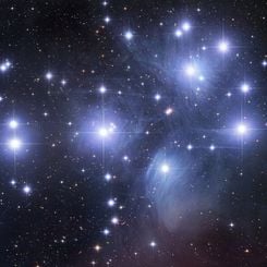 M45: The Pleiades Star Cluster