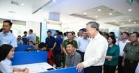 Tổng Bí thư Tô Lâm kiểm tra hoạt động của chính quyền địa phương 2 cấp ở Hà Nội