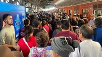 ¡Hay fallas en la Línea B del Metro! Interrumpen servicio en estas estaciones