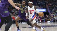 Cunningham, Pistons top New Orleans 127-81; Pelicans' Murphy out for season with shoulder injury