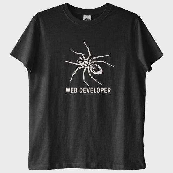 Gerçek "Web Developer" T-Shirt
