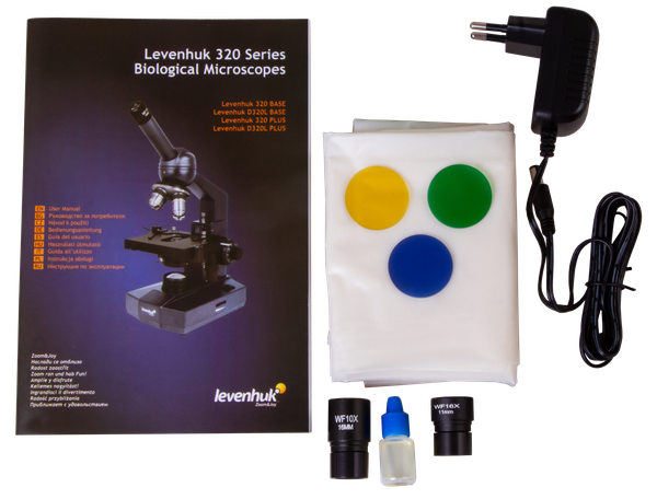 Levenhuk 320 PLUS Biyolojik Monoküler Mikroskop