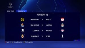 UEFA Champions League Round Of 16 Draw Excites Fans