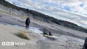 Heroic Rescue Saves Man From Quicksand In Morecambe Bay