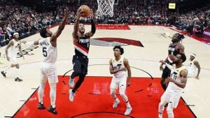 Trail Blazers Celebrate Record-Setting 53-Point Victory