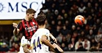 Fullkrug heads winner as Milan edge Lecce at home