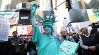 No Kings protests: Saturday marches begin around the country
