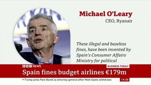 Budget Airlines Face €179 Million Fines Over Baggage Charges