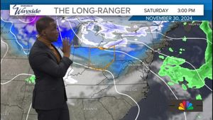 Winter Storm Disrupts Virginia And North Carolina