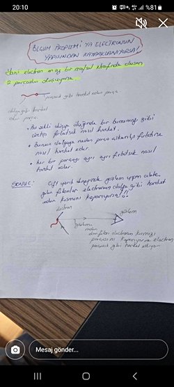 Elektronun yapısı temel bir parçacık mı?