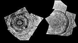Satürn'ün Devasa, Geometrik Hava Durumu
