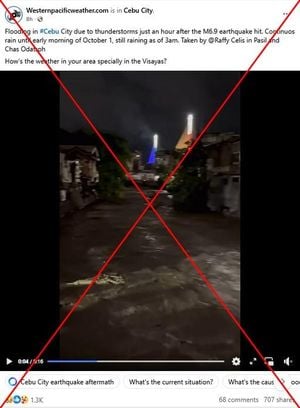 Deadly Earthquake Devastates Cebu Island In Philippines