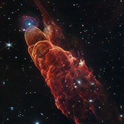 HH 49: Webb'in Gözünden Yıldızlararası Jet