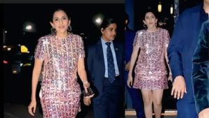 Shloka Ambani Dazzles In Stunning Pink Mini Dress