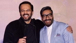 Rohit Shetty And Ajay Devgn Unveil Latest Collaboration