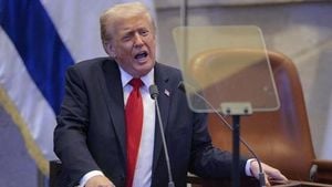 Trump Hails Gaza Cease Fire Blasts Obama Biden In Israel