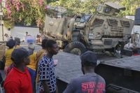 Armored vehicle accident in Haiti kills 2 and injures 8 Kenyan police officers